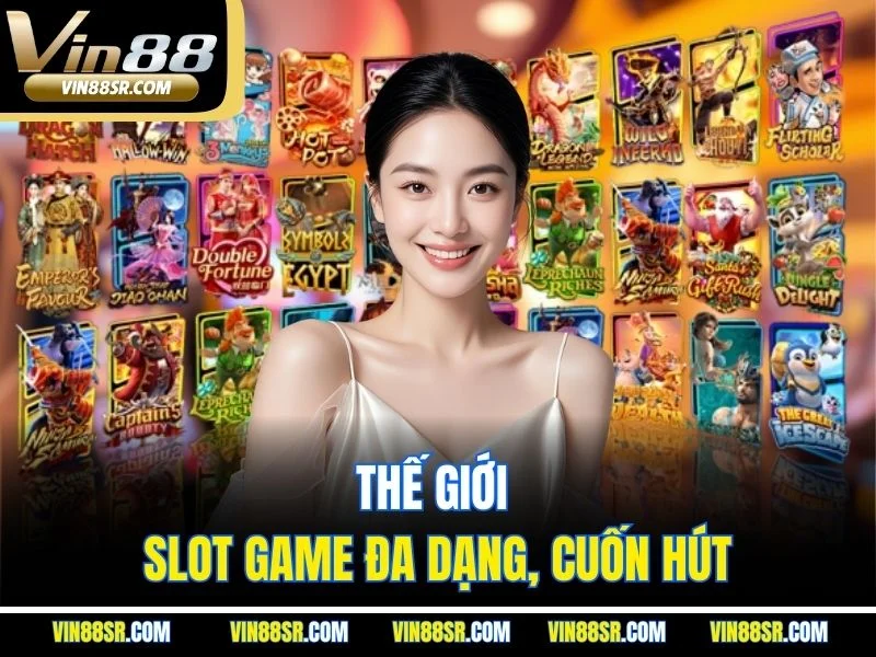 Thế giới slot game đa dạng, cuốn hút
